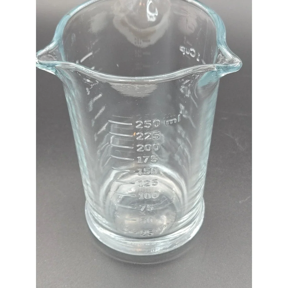 Anchor Hocking 8 Ounce 1 Cup Triple Pour Glass Measuring Cup Clear Made in USA